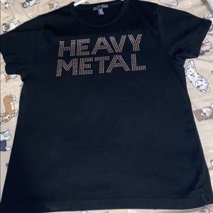 Heavy metal dolls kill baby tee